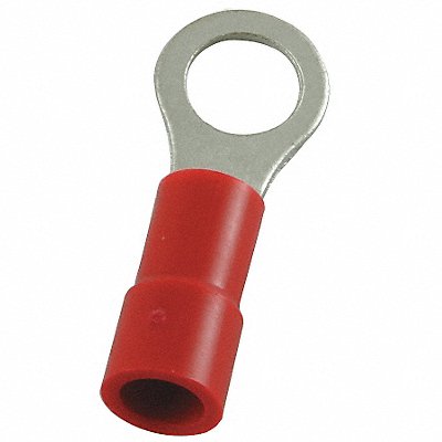 POWER FIRST 4FRH5 Ring Terminal Red 22 AWG 16 AWG PK100