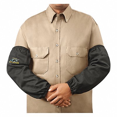 STEINER 136418EE Flame Resistant Sleeve Univ 18In Blk PK2