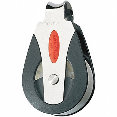 RONSTAN RF51101 Pulley Block Fixed Eye 1/2 in Rope dia.