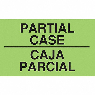 TAPECASE 16U922 Instructional Label Inspection PK500