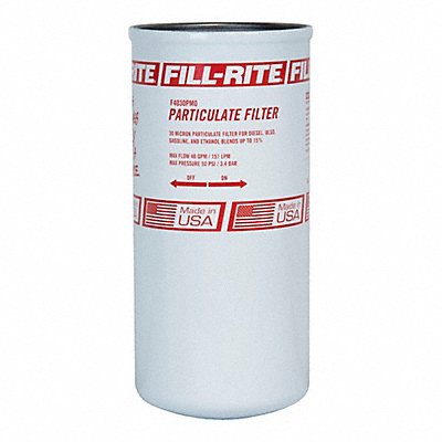 FILL-RITE F4030PM0 Fuel Filter Canister 10-3/4x5x10-3/4 In