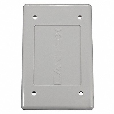 CANTEX 5133362 Weatherproof Cover Horizontal PVC
