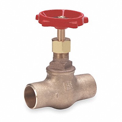 MILWAUKEE VALVE 15022 Globe Valve 2 Bronze Socket 200 psi