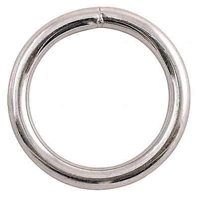 LUCKY LINE PRODUCTS 4GGL6 Connector Welded Ring Steel Cap 450 lb