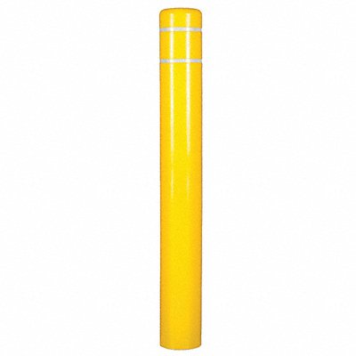 GRAINGER CL1386E Bollard Cover Yellow 7 3/10 in Dia