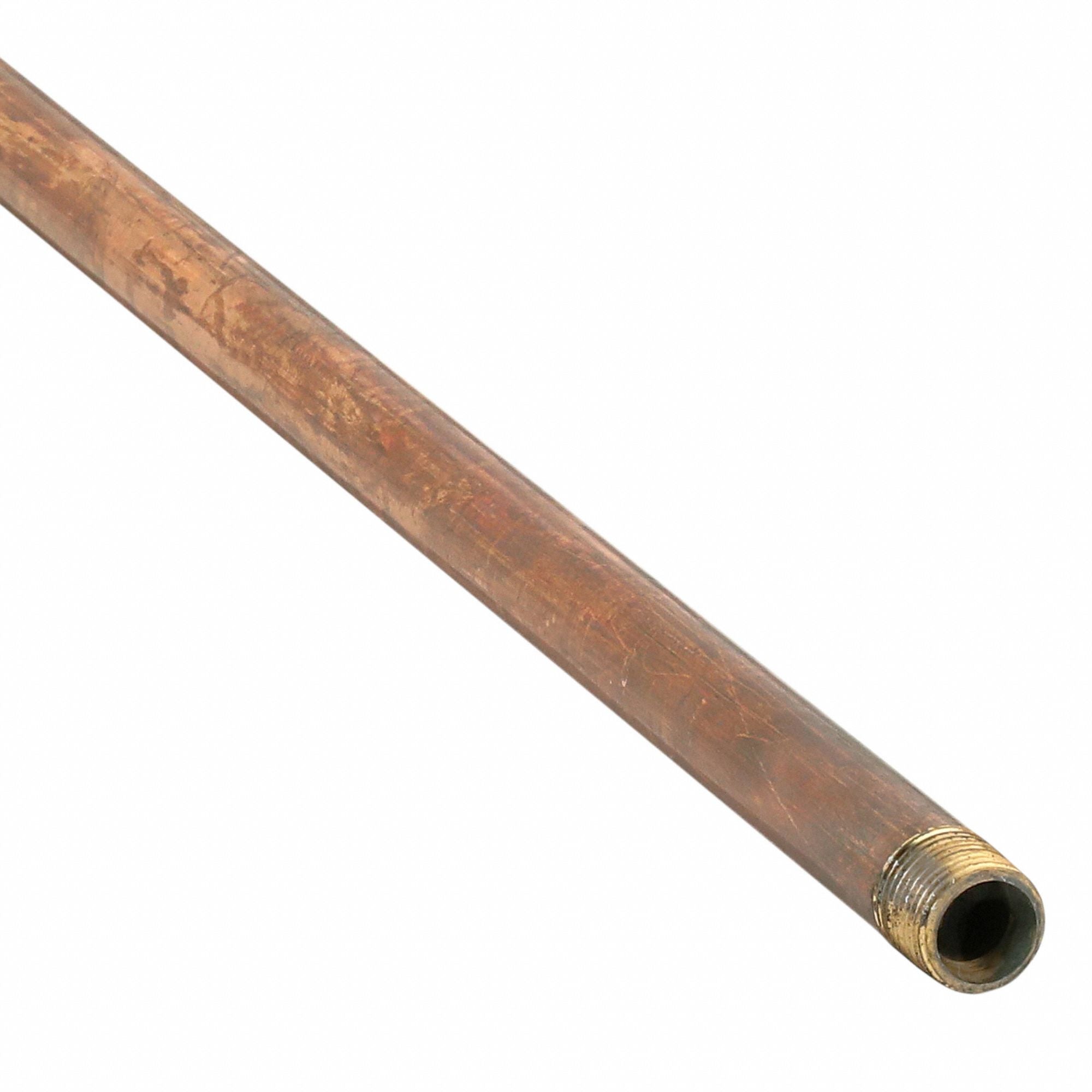 GRAINGER 463720X Pipe Red Brass 1/2 x 72 In