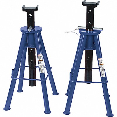 WESTWARD 4GU80 Vehicle Stand 10 Tons per Pair PR1