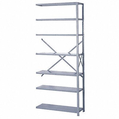 LYON DD8032X Metal Shelving Cap 1300 lb 24inx84inx36in