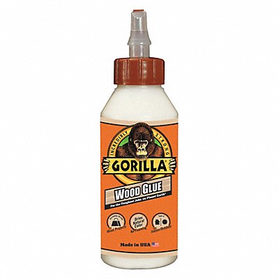 GORILLA 6205001 Wood Glue 18 fl oz Bottle Container