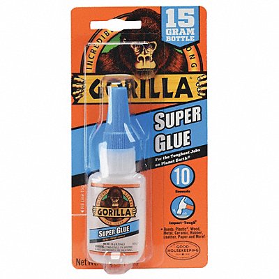 GORILLA 7805002 Instant Adhesive 0.53 fl oz Bottle