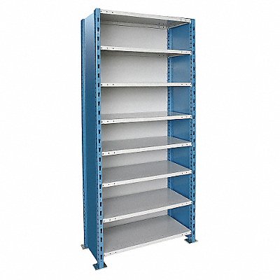 HALLOWELL H77231807PB Metal Shelving Cap 900 lb 18inx84inx48in