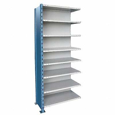 HALLOWELL AH55232407PB Metal Shelving Cap 800 lb 24inx84inx36in