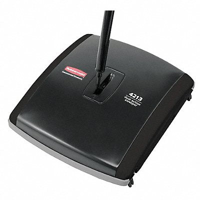 RUBBERMAID COMMERCIAL PRODUCTS FG421388BLA Stick Sweeper 7-1/2 Cleaning Path W