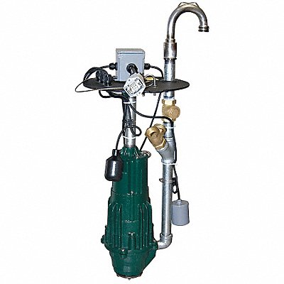 ZOELLER E810 1 HP Grinder Pump System 230VAC