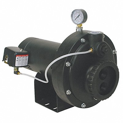 DAYTON 4HEZ7 1-1/2 HP ConVerticalible Jet Pump 110ft Lift