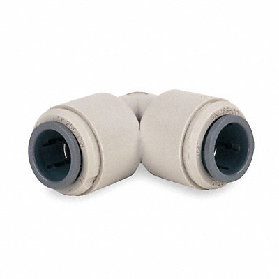 JOHN GUEST PM0308SPK10 90 Elbow Union 5/16in Tube OD Grey PK10