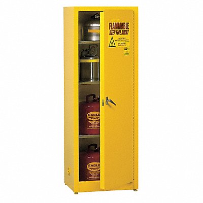 EAGLE 4610X Hazmat Storage Cabinet Yellow Steel