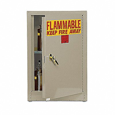 EAGLE 1903XBEI Flammable Safety Cabinet 4 gal Beige