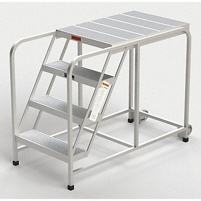 GRAINGER A007 Portable Work Platform Sngle Side Al 40 In H