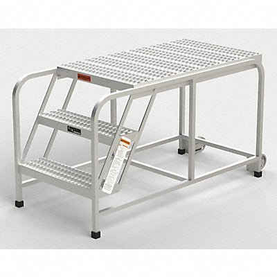 GRAINGER A014 Portable Work Platform Sngle Side Al 30 In H