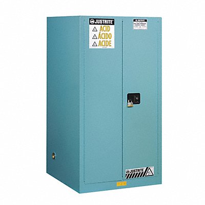 JUSTRITE 896002 Corrosive Safety Cabinet Manual 34 in W