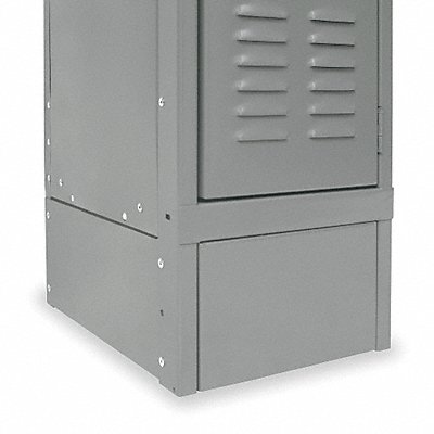 HALLOWELL KCFB15HG Front Base Front Dark Grey 6 x15 x1/16