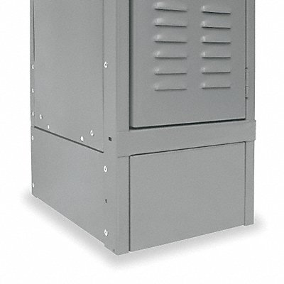 HALLOWELL KCSB15HG End Base Front Dark Grey 6 x1/16 x15
