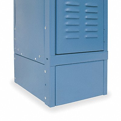 HALLOWELL KCSB15MB LockerEndBase Front MrnBlu 6 x1/16 x15