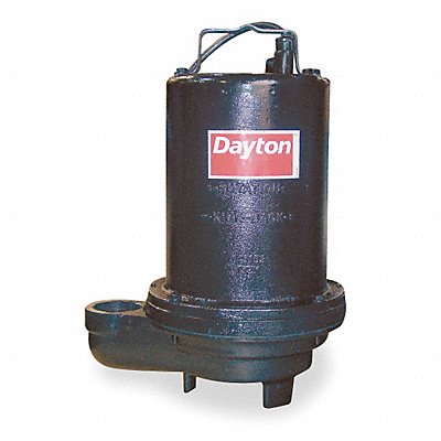 DAYTON 4HU75 EffluentPump 20ft 11.9A 0.5hp 120VAC