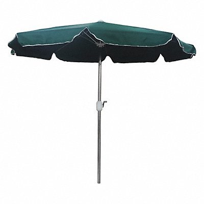GRAINGER 4HUW5 E5620 Outdoor Umbrella Round Green