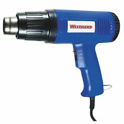 WESTWARD 4HWK1 Heat Gun 120V AC 1 000 deg.F 10 A