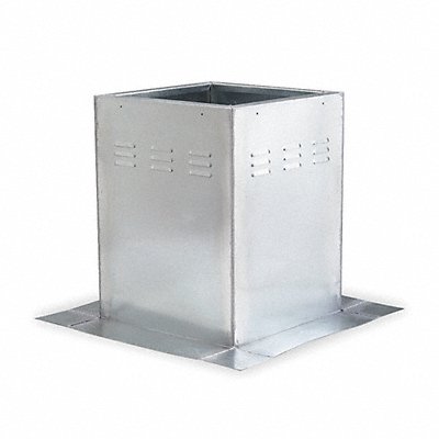 DAYTON 4HX54 Steel 19 W 24 H Fixed Roof Curb