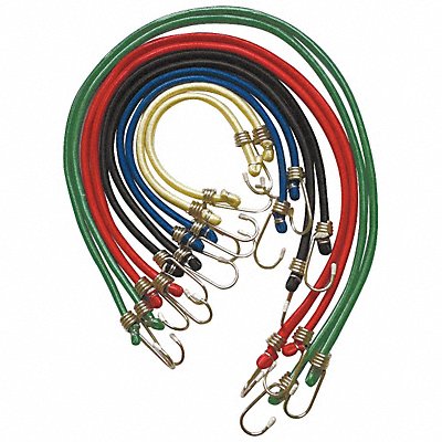 GRAINGER 4HXF7 J-Hook 3/8 W Multicolored PK10