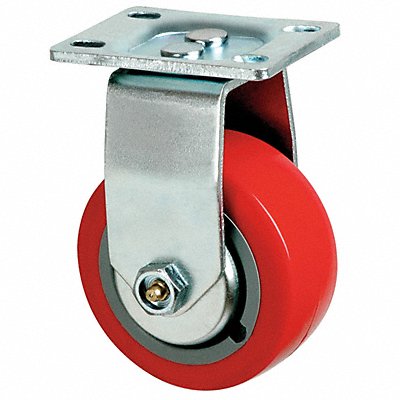 GRAINGER 4HXJ1 Standard Plate Castor Rigid 600 lb.