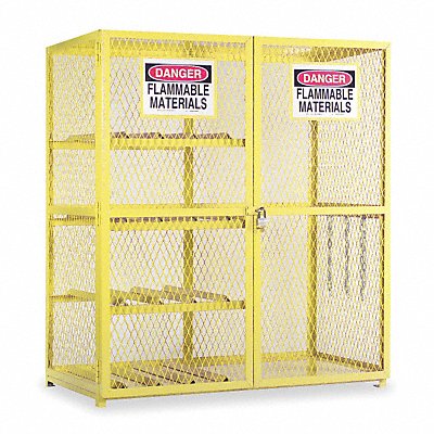 DURHAM MFG EGCC8950 Gas Cylinder Cabinet 60x30 14ga