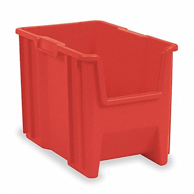AKRO-MILS 13014RED F8813 Stacking Bin Red Plastic 12 1/2 in