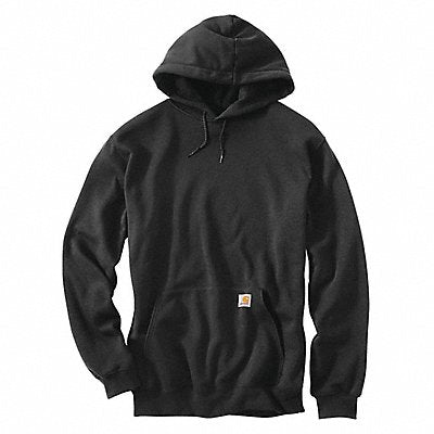 CARHARTT K121BLKLRGTLL Hooded Swtshrt Blk 50Cotton/50PET L