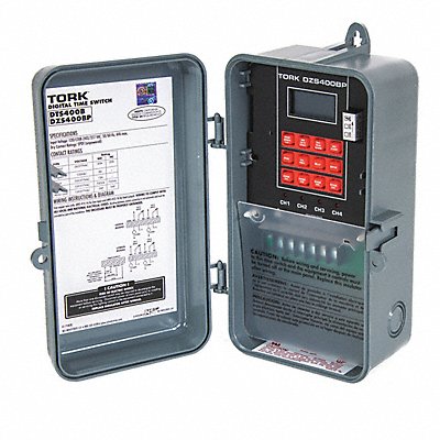 TORK DZS400BP Electronic Timer Astronomic Grey Plastic