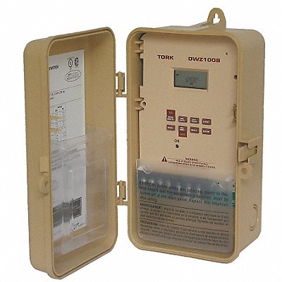TORK DWZ100B Electronic Timer Astronomic Grey Plastic