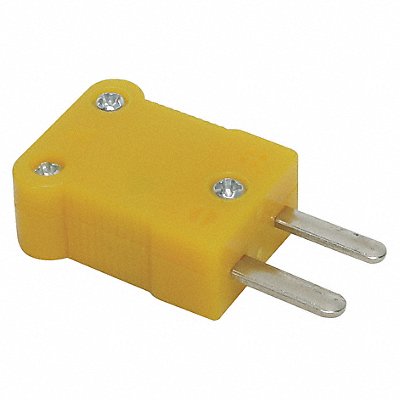 GRAINGER 4JPL7 Type K Thermocouple Plug Mini PK2
