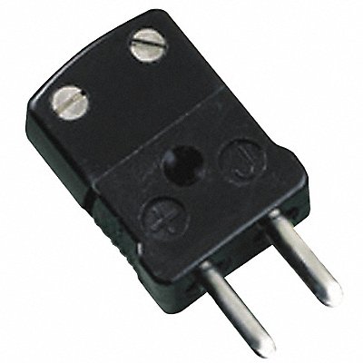 GRAINGER 4JPN1 Type J Thermocouple Plug Mini PK2