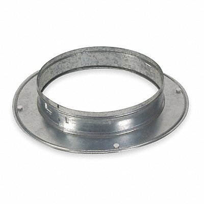 GRAINGER 4JRN5 Snap On Collar Round Galvanised Steel