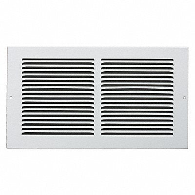 GRAINGER 4JRR7 Return Air Grille 6x12 White