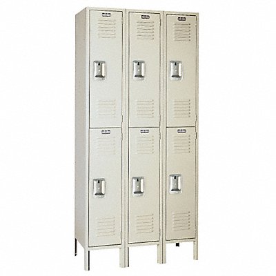 LYON PP52123ISU Locker 2x3Locker Putty 78 x36 x15 Assm