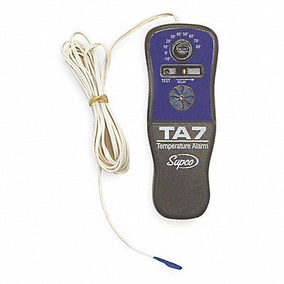 SUPCO TA7 Temp. Alarm -10 to 80F Battery Operated
