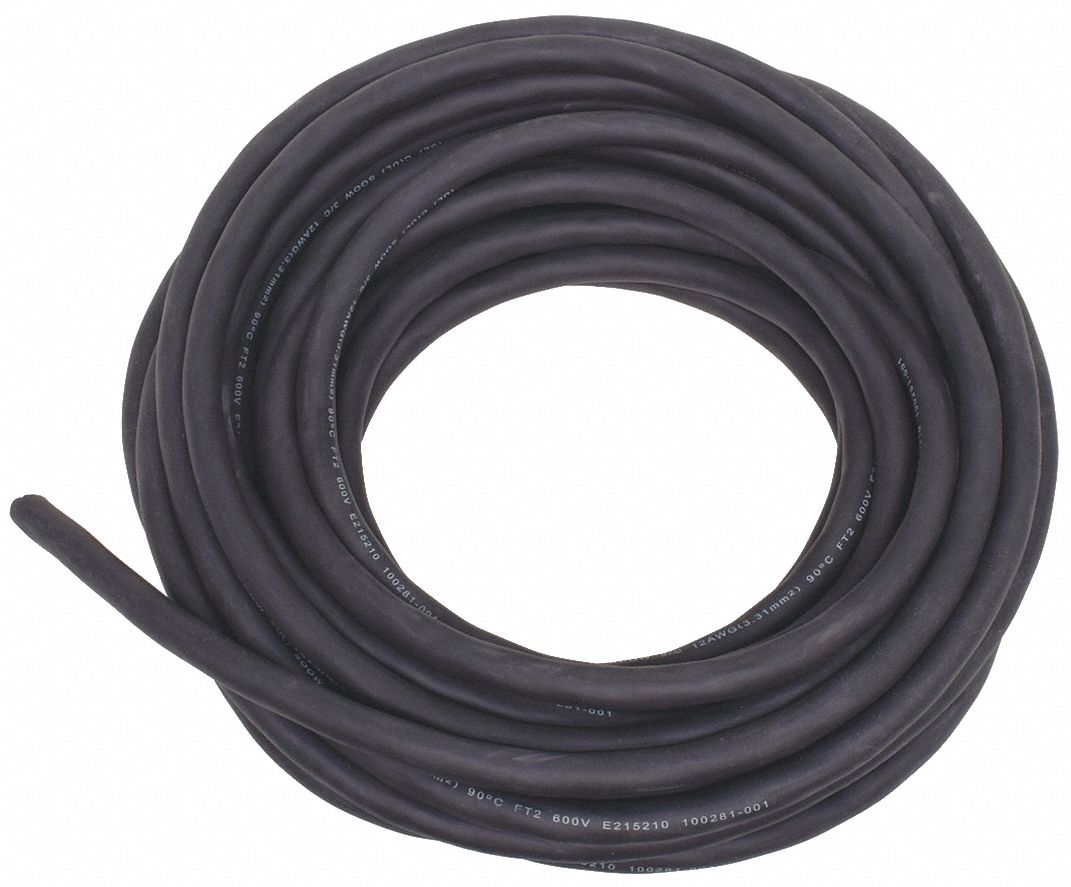 GRAINGER E3701 Portable Cord 3 Cond 12 AWG SOOW 50ft