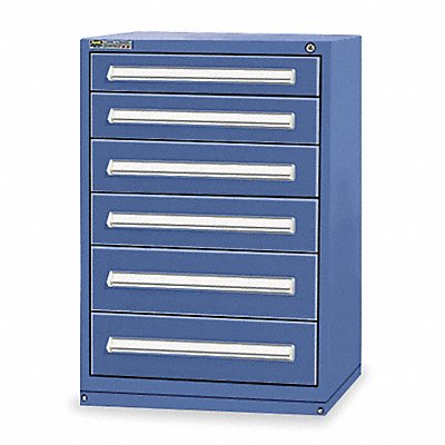 VIDMAR SCU2066AFTKADB Modular Drawer Cabinet 44 x30 x28 Dark Blue 6Drwr