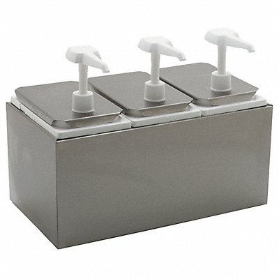 CARLISLE 38503 Condiment Pump 12 1/2 in H SS