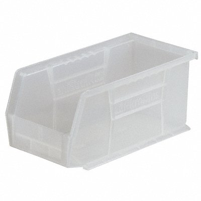 AKRO-MILS 30230SCLAR Hang and Stack Bin Clear Plastic 5 in