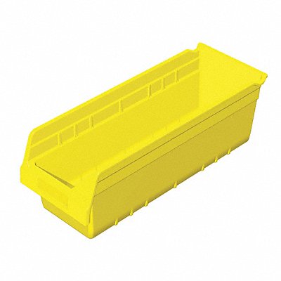 AKRO-MILS 30098YELLO D5525 Shelf Bin Yellow Plastic 6 in